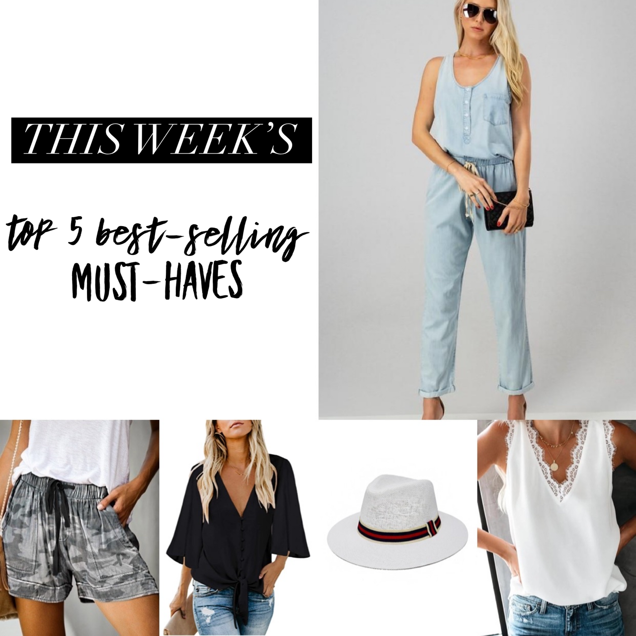 THIS WEEK'S TOP 5 BEST-SELLING MUST-HAVES -  AS DECIDED BY YOU