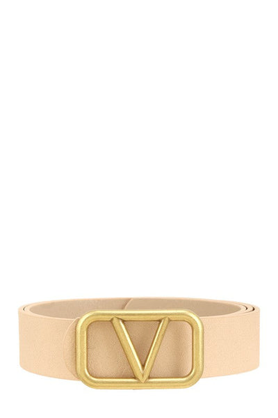 VALENTINO パイソン柄 ベルト belt Women Beige ベージュ THE V LOGO BELT - LIGHT BEIGE – STYLE ON THE GO