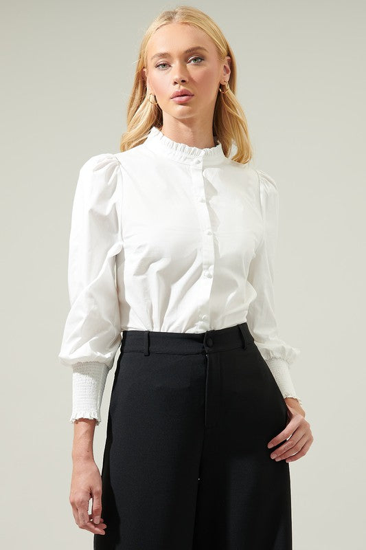 THE HIGH SOCIETY BLOUSE