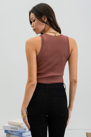THE ESSENTIAL EDIT TANK - TAUPE