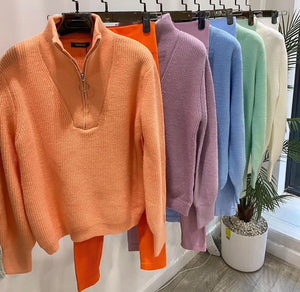 THE JUST PEACHY KNIT