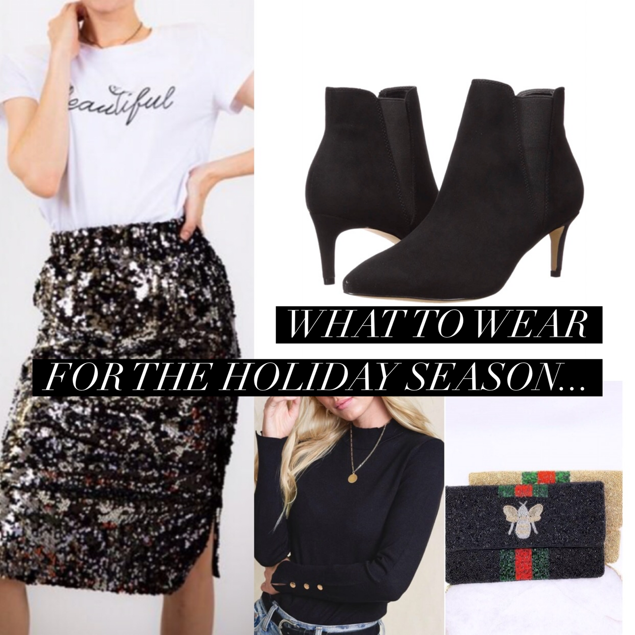 WHAT TO WEAR FOR THE HOLIDAYS....