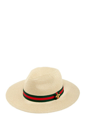 THE BEE KIND PANAMA HAT - GREEN - NEW COLOR!