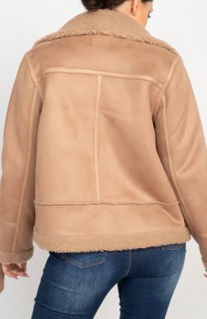 THE AVIATION JACKET - BEIGE