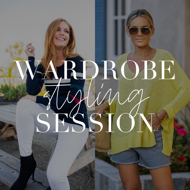 Style Session WARDROBE STYLING SESSIONS