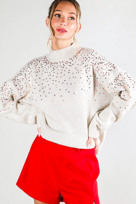 THE SEQUIN IN STYLE KNIT