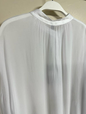 THE AMALFI SHEER SHIRT - WHITE