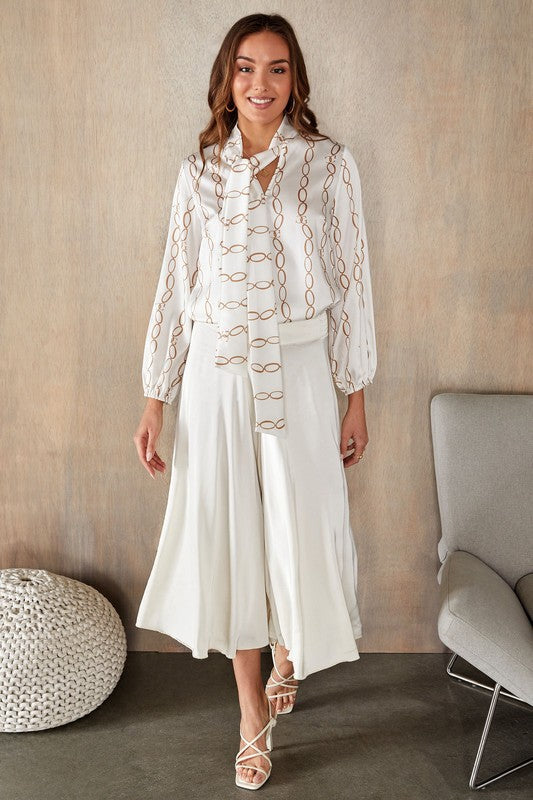 THE LUXE CHAIN BLOUSE