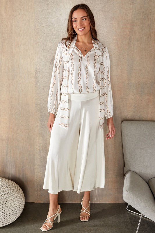 THE LUXE CHAIN BLOUSE