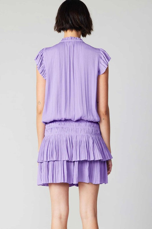 THE TAKING IT ESSENTIAL DRESS - LAVENDER