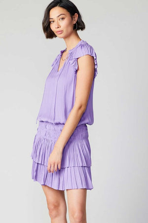 THE TAKING IT ESSENTIAL DRESS - LAVENDER