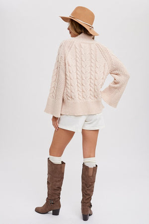 THE COUNTRY PUB CABLE KNIT SWEATER