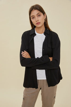 THE TATUM SHIRT - BLACK