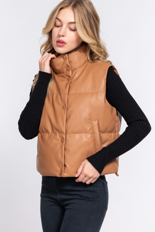 THE MAKING IT HAPPEN VEST - IVORY