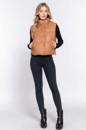 THE MAKING IT HAPPEN VEST - IVORY