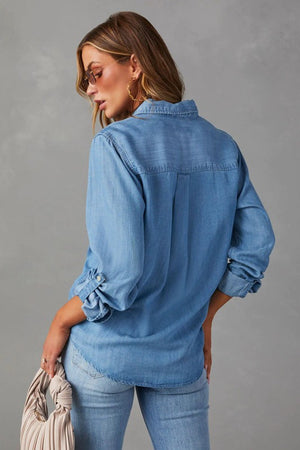 THE ESSENTIAL EDIT DENIM SHIRT