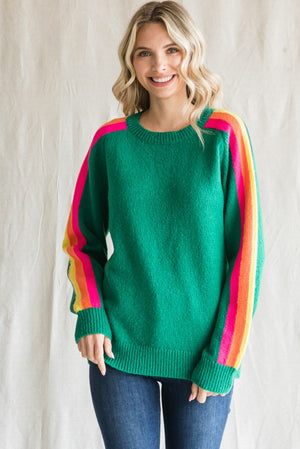 THE RADIANT KNIT - GREEN