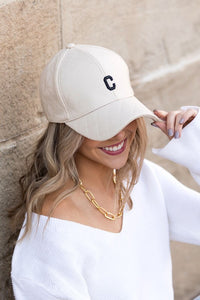 THE QUILTED CAP - BONE