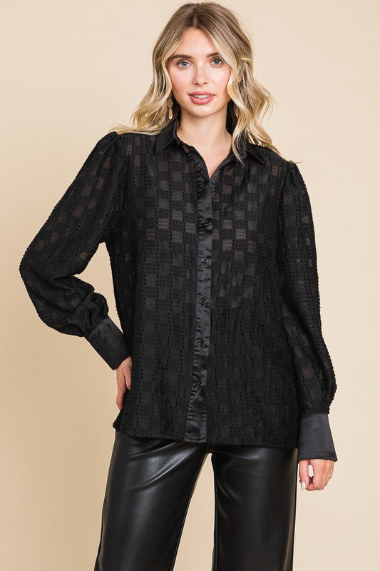 THE REGALIA SHIRT - BLACK