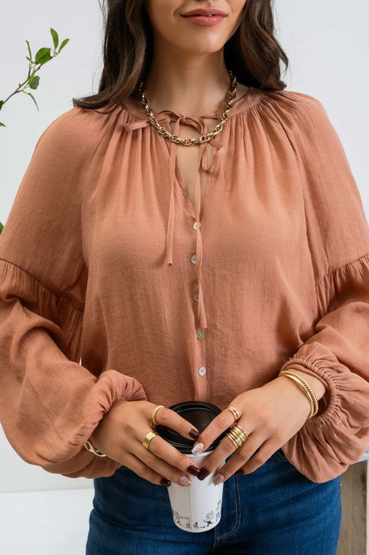 THE TAKE IT AWAY BLOUSE TOP