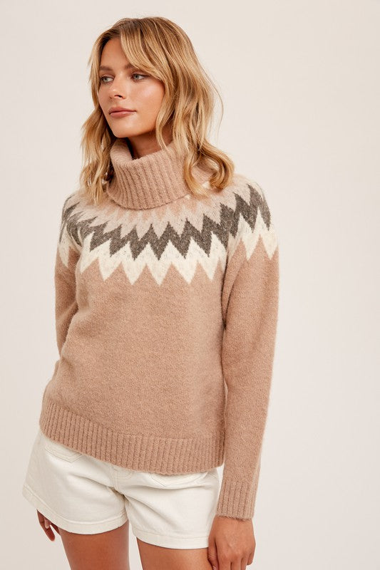 THE WALKING IN THE COUNTRYSIDE FAIR ISLE KNIT