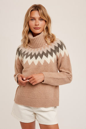 THE WALKING IN THE COUNTRYSIDE FAIR ISLE KNIT