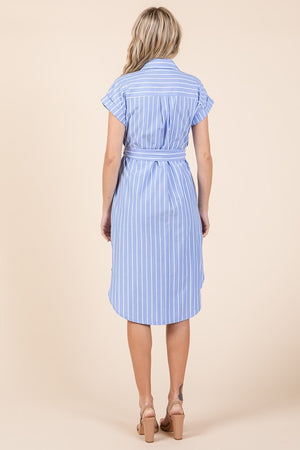 THE TAKE ME TO WIMBLEDON COTTON DRESS