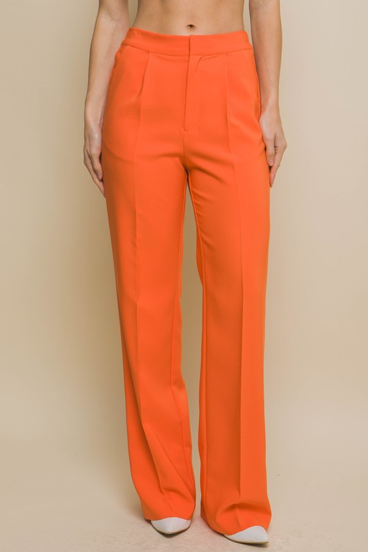 THE ROUTE DRESS PANT - ORANGE