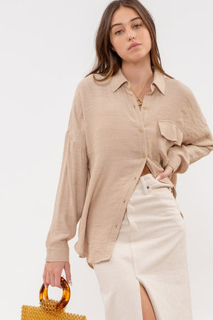 THE TRUE SHIRT - KHAKI BEIGE