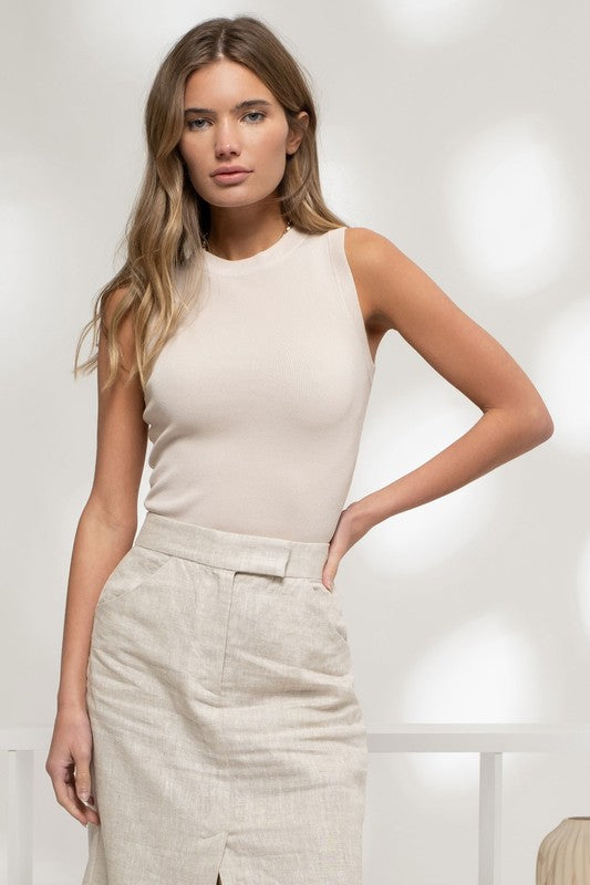 THE ULTIMATE SLEEVELESS KNIT