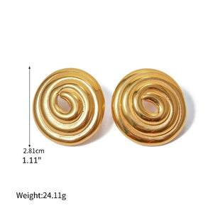 THE SPIRAL SWIRL EARRING