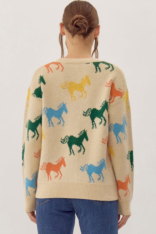 THE AU CHEVAL KNIT