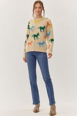 THE AU CHEVAL KNIT