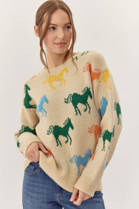 THE AU CHEVAL KNIT