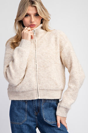 THE ESSENTIAL EDIT SWEATER JACKET