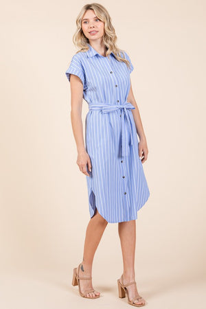 THE TAKE ME TO WIMBLEDON COTTON DRESS