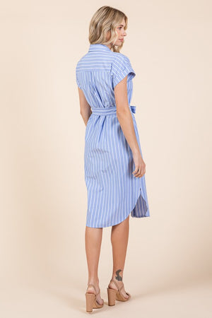 THE TAKE ME TO WIMBLEDON COTTON DRESS