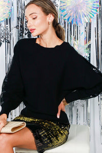 THE FRONT SEQUIN SWEATER