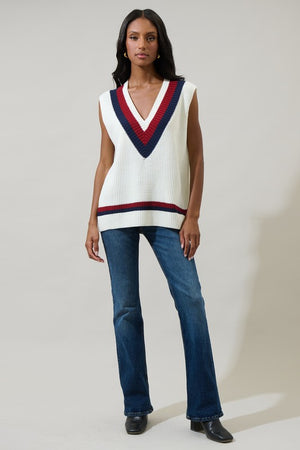 THE REVERY V-NECK KNIT