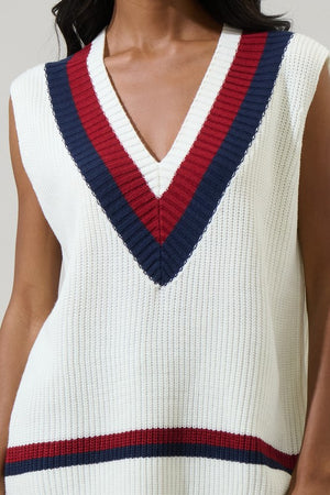 THE REVERY V-NECK KNIT