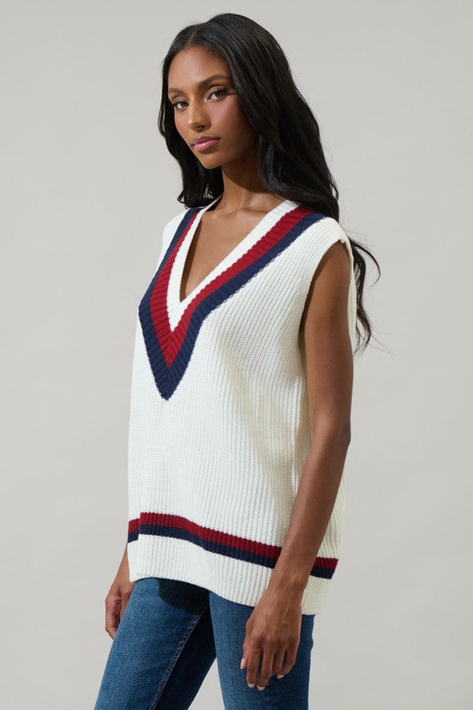 THE REVERY V-NECK KNIT