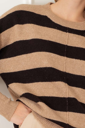 THE THEORY STRIPE KNIT