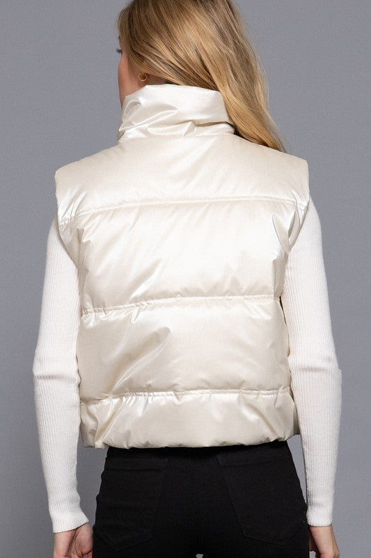 THE ELEVATE VEST - SNOWY IVORY