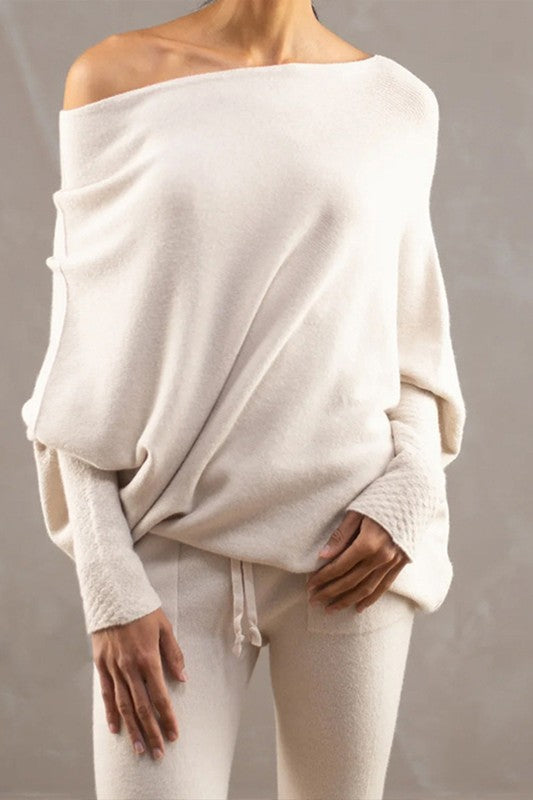 THE ESSENTIAL ASYMMETRIC KNIT