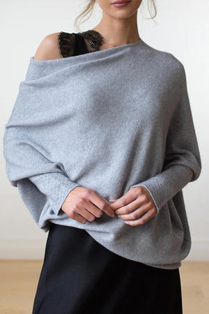 THE ESSENTIAL ASYMMETRIC KNIT