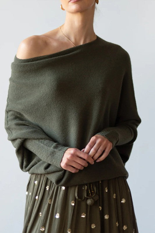 THE ESSENTIAL ASYMMETRIC KNIT