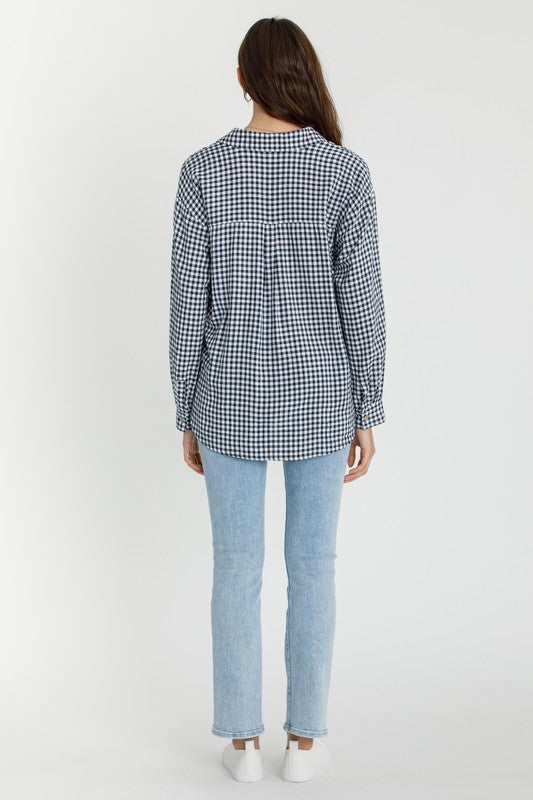 THE ACROSS GINGHAM SHIRT