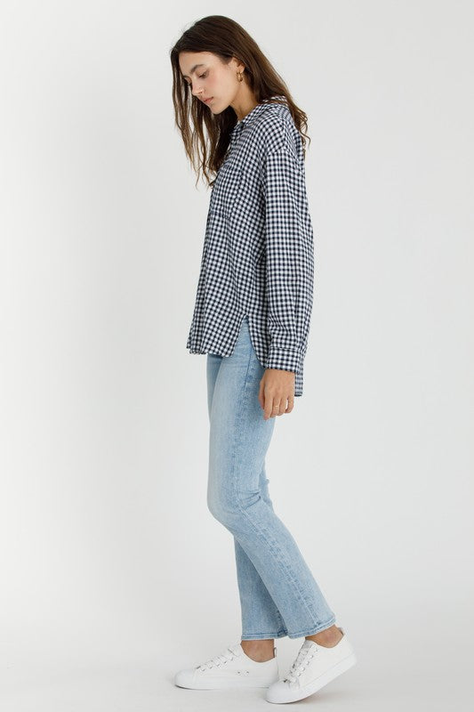 THE ACROSS GINGHAM SHIRT
