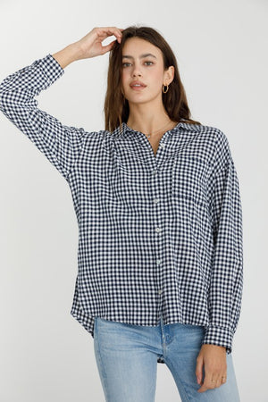 THE ACROSS GINGHAM SHIRT