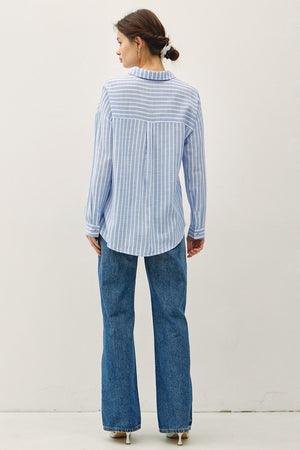 THE LIFE LATELY STRIPED SHIRT